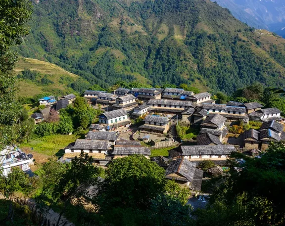 Ghandruk Village of Nepal
