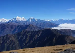 Pikey Peak Trek View