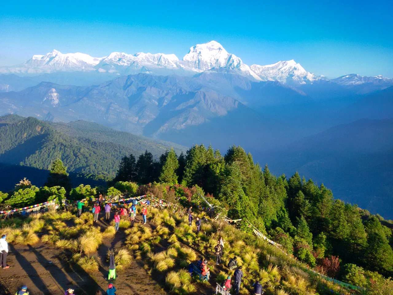 Ghandruk Ghorepani Trek Route
